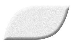 MAXSTONE Мойка глянцевая MS-1 (белый металлик) 470*470*215